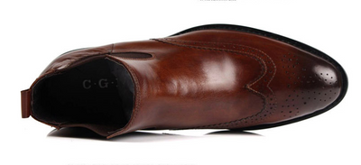 Botas de Cuero Genuino con Punta Afilada - Máximo Confort - Image 9
