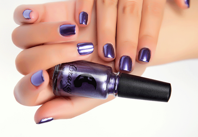 Esmalte de Uñas Espejo Plateado en Acero Inoxidable - Image 20
