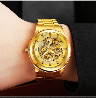 Reloj Automático Tevise para Hombre - Diseño Deportivo Resistente al Agua con Esfera Luminosa - Image 9
