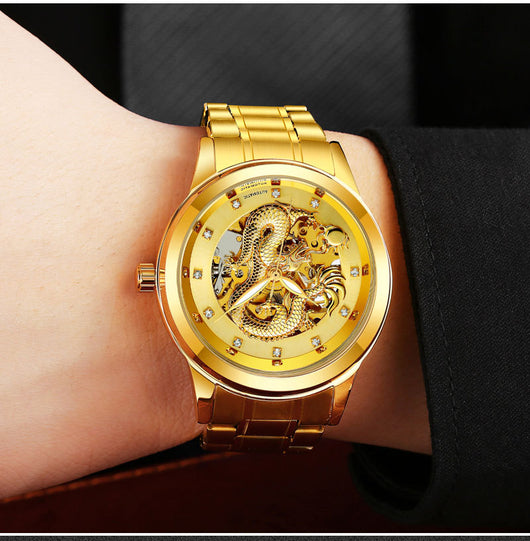 Reloj Automático Tevise para Hombre - Diseño Deportivo Resistente al Agua con Esfera Luminosa - Image 9