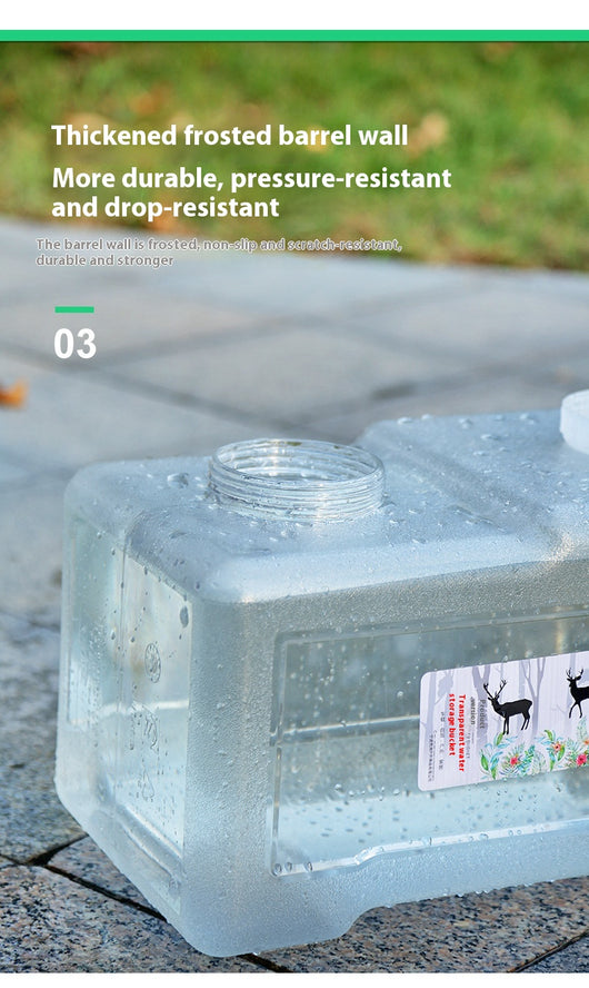 Cubo de Agua Portátil con Grifo para Camping y Viajes - Image 29