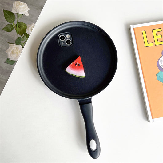 Funda Divertida y Creativa para Teléfono con Diseño de Sartén - Image 5