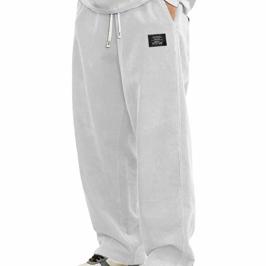 Pantalones de Pana Relajados para Hombre - Image 3
