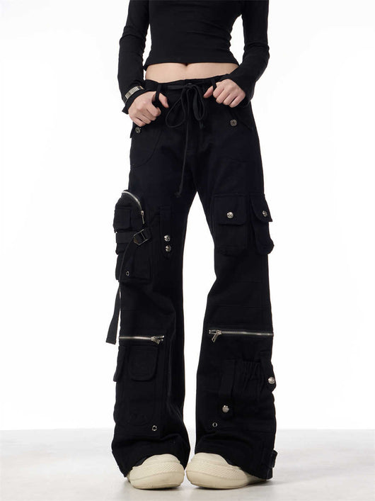 Pantalones Rectos Oversized de Tela Pesada - Colección Primavera - Image 4