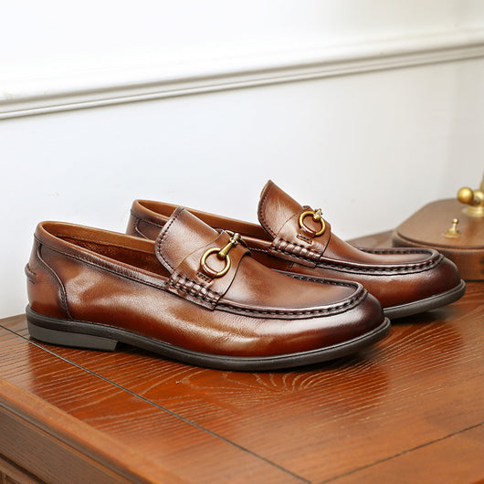 Zapatos Casuales de Cuero para Hombre con Suela Flexible - Image 3