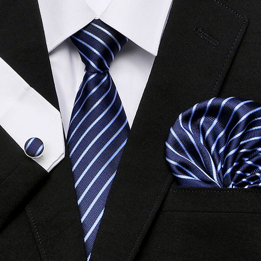 Traje Tres Piezas para Hombre Serie Flor de Anacardo con Corbata - Image 20
