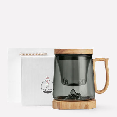 Taza Separadora de Té y Agua con Vidrio Resistente al Calor - Image 3