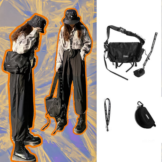Mochila Escolar Estilo Japonés de Gran Capacidad con Bolsillos Funcionales - Image 12
