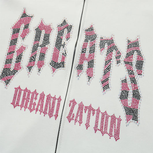 Sudadera Estampado Leopardo con Capucha Suelta para Parejas - Image 8