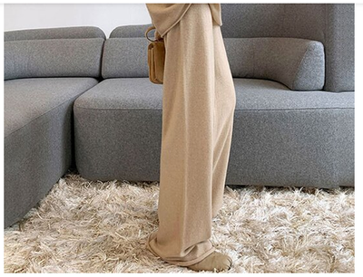 Conjunto de Punto: Suéter Tejido y Pantalón Ancho - Image 11