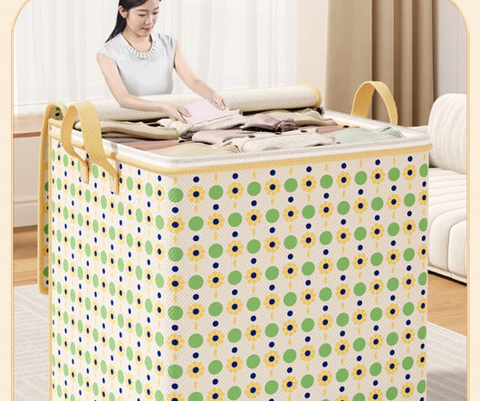 Bolsa Organizadora de Viaje con Diseño Floral y Lunares - Image 20