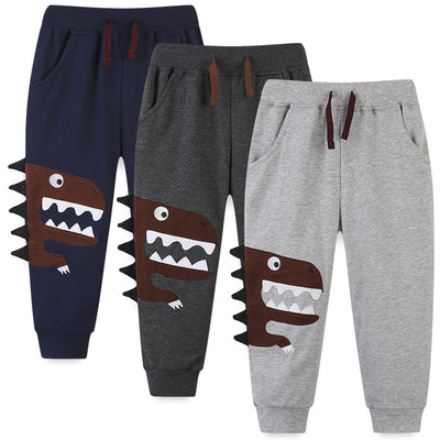 Pantalones Deportivos Casuales para Niños con Bordados Modernos - Image 2