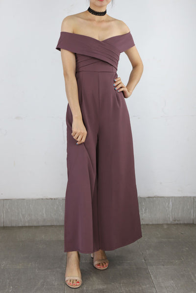 Jumpsuit Asimétrico Elegante de Un Hombro - Image 8