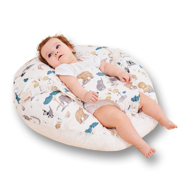 Almohada Inclinada Antiregurgitación para Bebé con Diseño Cartoon