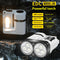 Linterna Camping LED 1600 Lúmenes Aluminio Impermeable IP68 con Imán