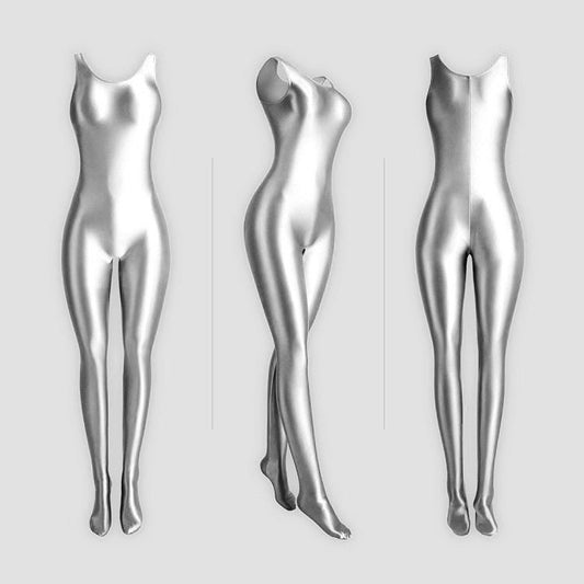 Body Moldeador Brillante con Leggings Integrados para Mujer