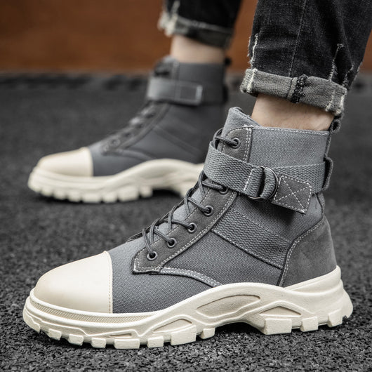 Botas Martin Altas Casuales para Hombre - Estilo Urbano Versátil