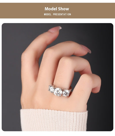 Anillo de Moissanita Sense Avanzado - Joya Elegante - Image 14