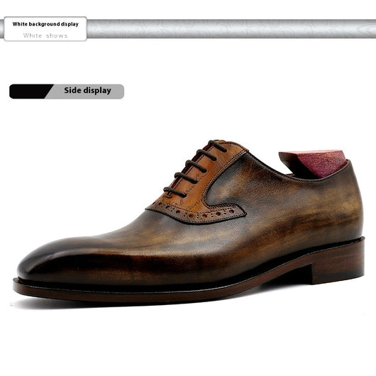 Zapatos Casuales de Cuero Gamuza con Suela de Becerro - Hombre - Image 6