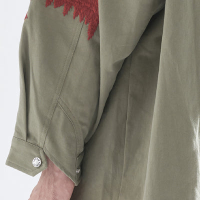 Chaqueta de Trabajo Suelta con Bolsillos - Image 4