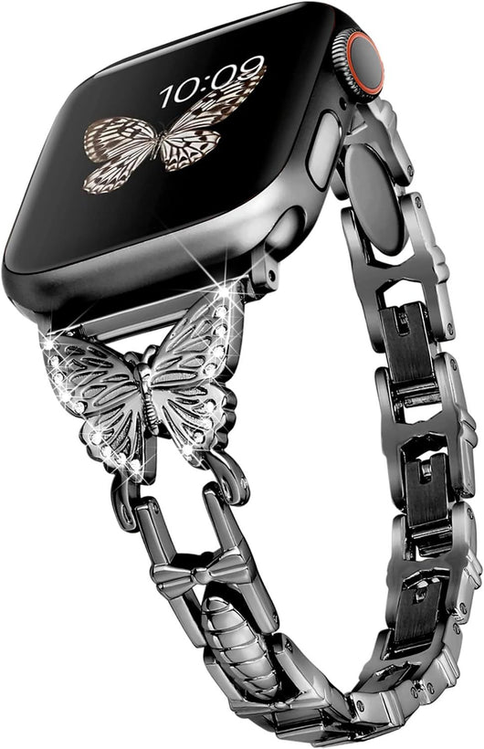 Correa de Reloj con Mariposa de Diamantes - Talla Pequeña - Image 11