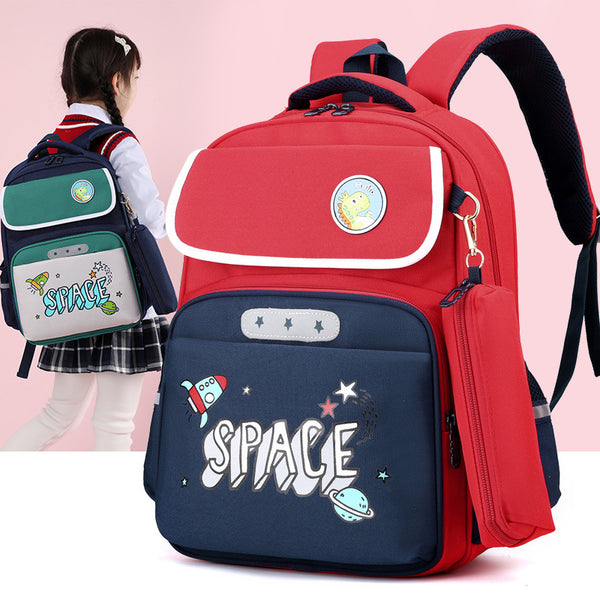 Mochila Escolar Ergonómica de Gran Capacidad con Protección Espinal