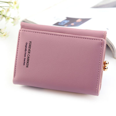 Billetera Compacta para Mujer - Cartera Vertical Minimalista Tridoble - Image 3