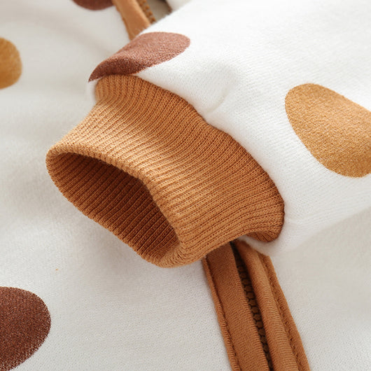 Body Gatero de Algodón Estampado con Capucha para Bebé - Image 14