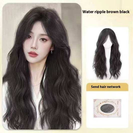 Peluca Larga Mujer Cabello Natural Liso Frente Encaje Completo Premium - Image 26