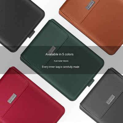 Funda de Cuero para Laptop - Protección Profesional y Estilo - Image 29