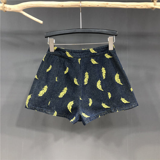 Shorts Vaqueros Ajustados de Cintura Alta para Mujer - Image 8