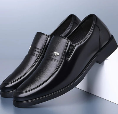 Zapatos de Cuero para Hombre Casual Negocios con Suela Flexible - Image 6