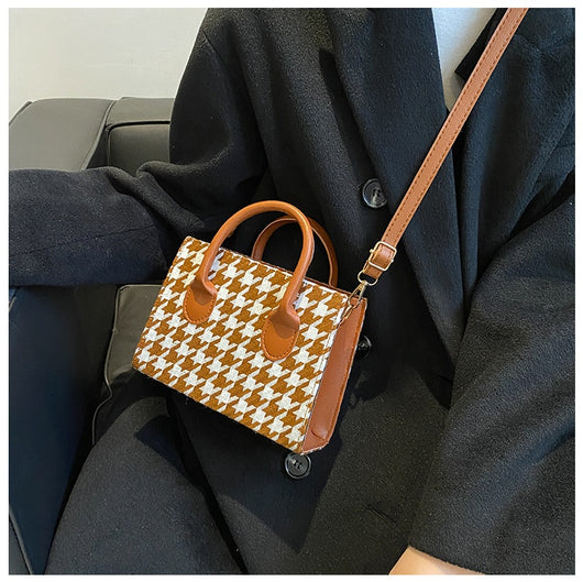 Bolso de Cuadros para Mujer - Bandolera Casual Crossbody - Image 12