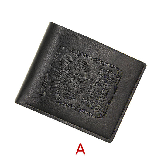 Cartera Corta para Hombre PU Negro de Moda - Image 3