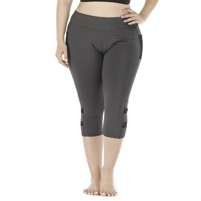 Leggings deportivos talla grande con detalles cutout - Image 12