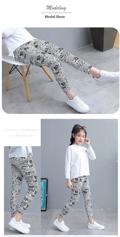 Leggings Capri Modal Elásticos para Niña - Uso Diario y Deportivo - Image 27