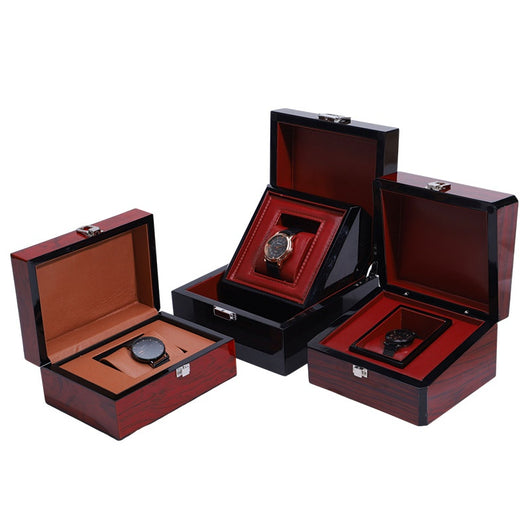 Caja de Almacenamiento y Exhibición para Relojes en Madera Lacada - Image 5