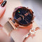 Reloj Mujer Cielo Estrellado con Malla Magnética y Cristal de Cuarzo