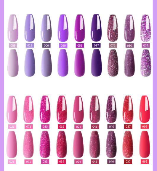 Set de 60 Colores de Esmalte de Uñas Removible con Adhesivo Funcional - Image 27