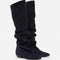 Botas Vaqueras Puntiagudas de Lujo Retro para Mujer