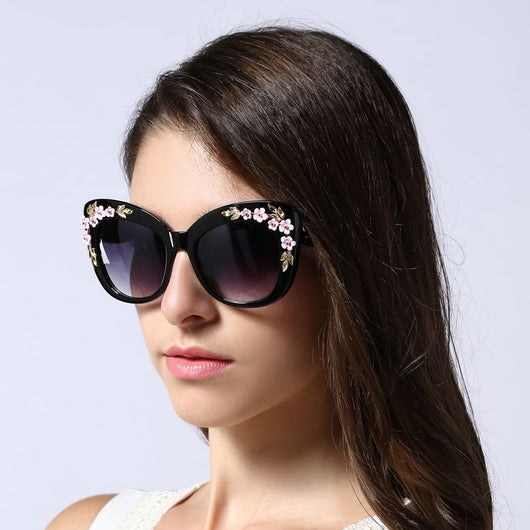 Gafas de Sol Mujer con Diseño Floral - Image 9