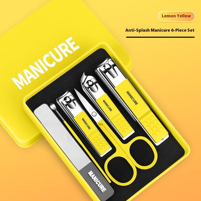 Kit de Cortaúñas Verde Oscuro Anti-salpicaduras con 4 Piezas - Image 16