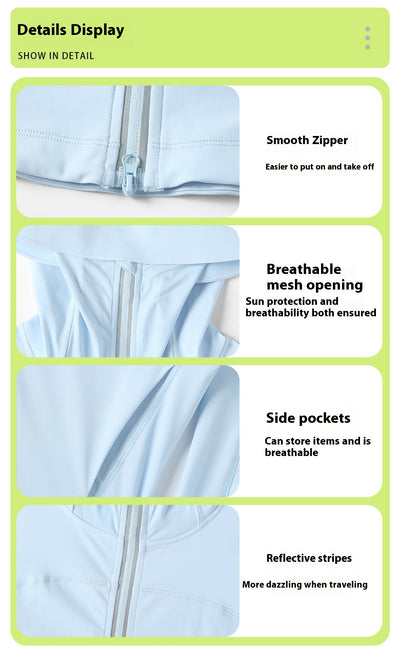 Ropa de Protección Solar Transpirable de Secado Rápido - Image 16