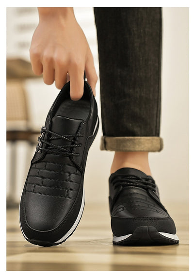 Zapatos Casuales de Cuero para Hombre - Resistentes y Antideslizantes - Image 10