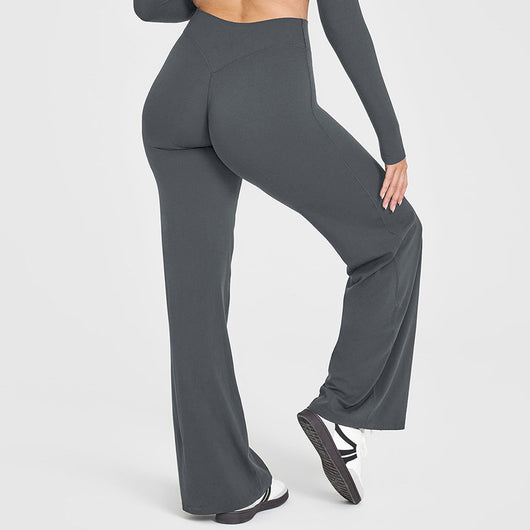 Pantalones de Yoga Rectos Holgados para Mujer - Image 20