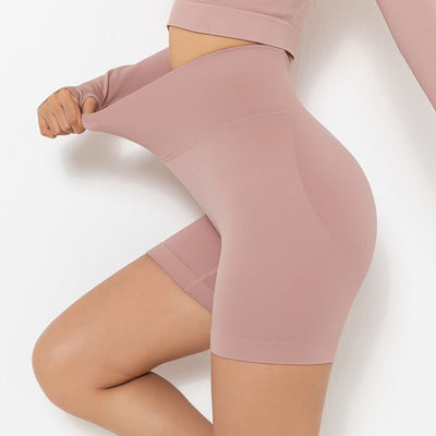 Shorts Deportivos Cintura Alta para Yoga y Entrenamiento - Image 11