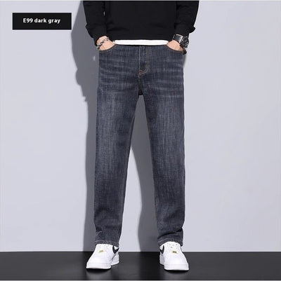Pantalones Jeans Loose Straight Casual para Hombre - Image 7