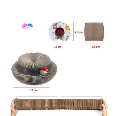 Rascador Corrugado para Gatos - Tabla Resistente sin Desprendimiento - Image 3