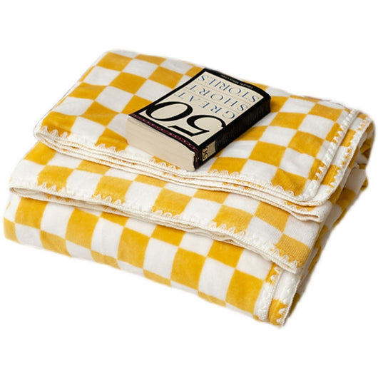 Manta Polar Reversible Cuadros - Doble Cara Suave - Image 10
