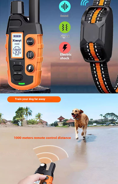 Collar Adiestramiento Canino Resistente al Agua con Control Remoto - Image 9